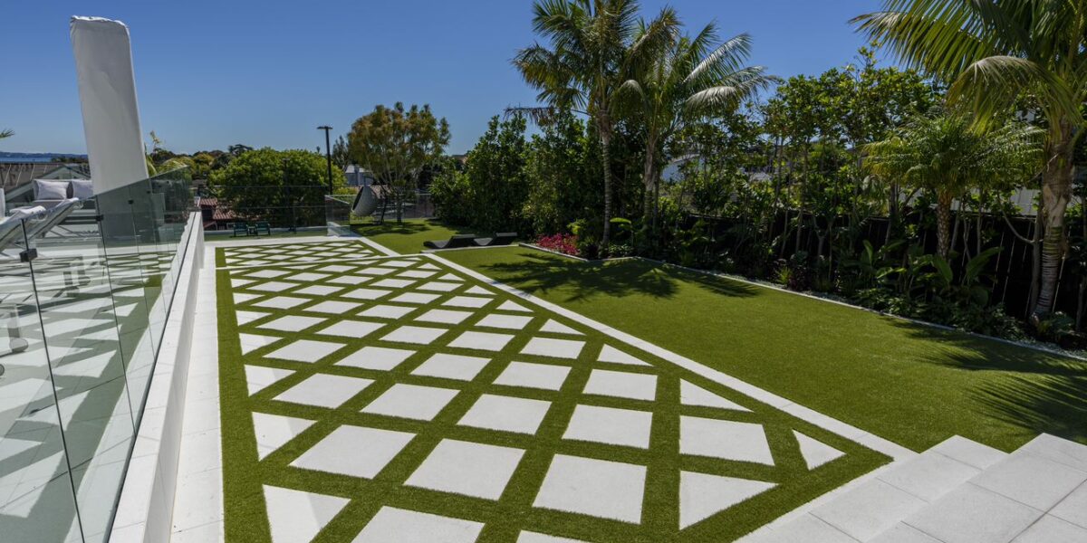 creative synthetic grass