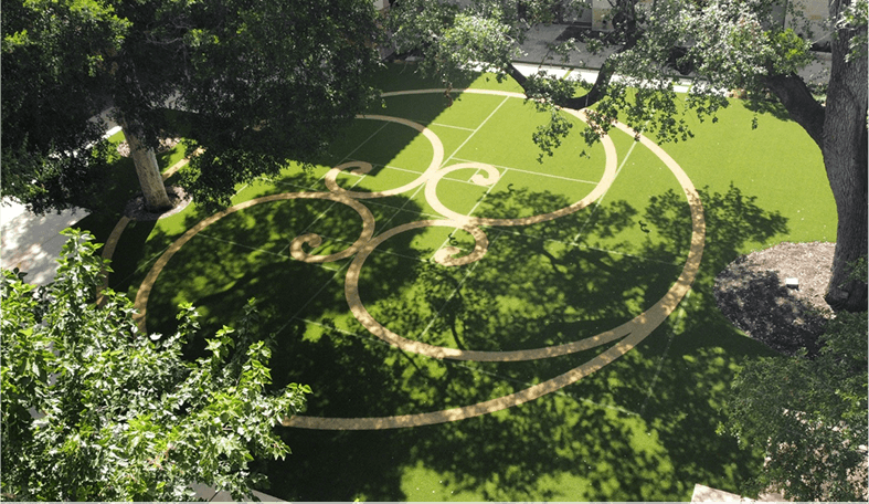 image of synlawn turf with a pattern in it