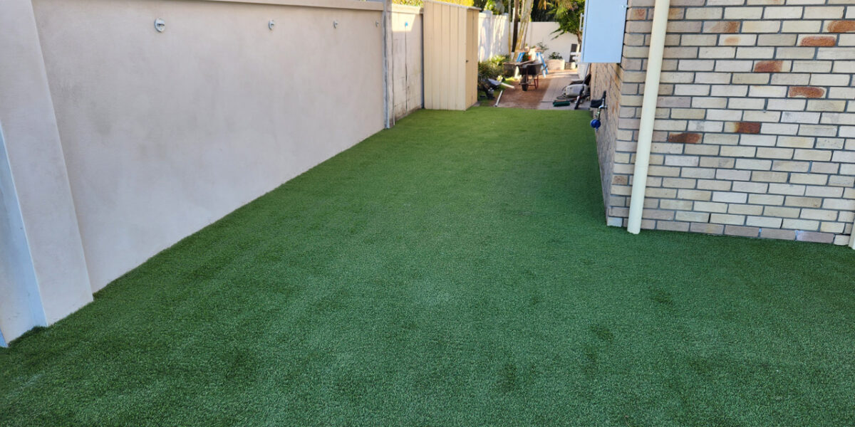 Synthetic Turf in Shady Areas of the Garden