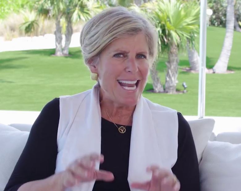 You heard it from the “Money” Lady herself, Suze Orman